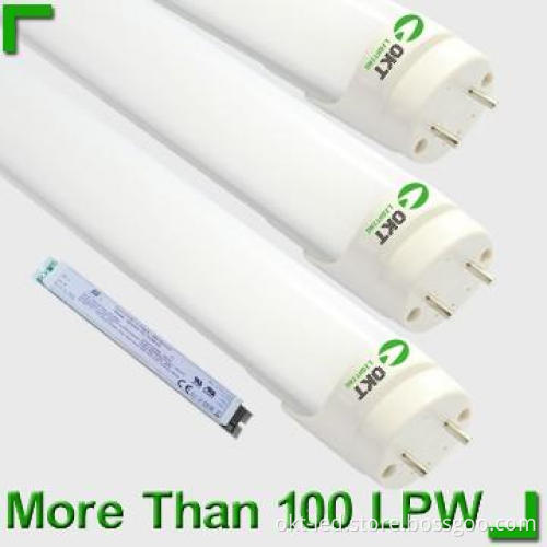 UL frosted led tube t8 with Isolation external driver! THD<20% At 277V